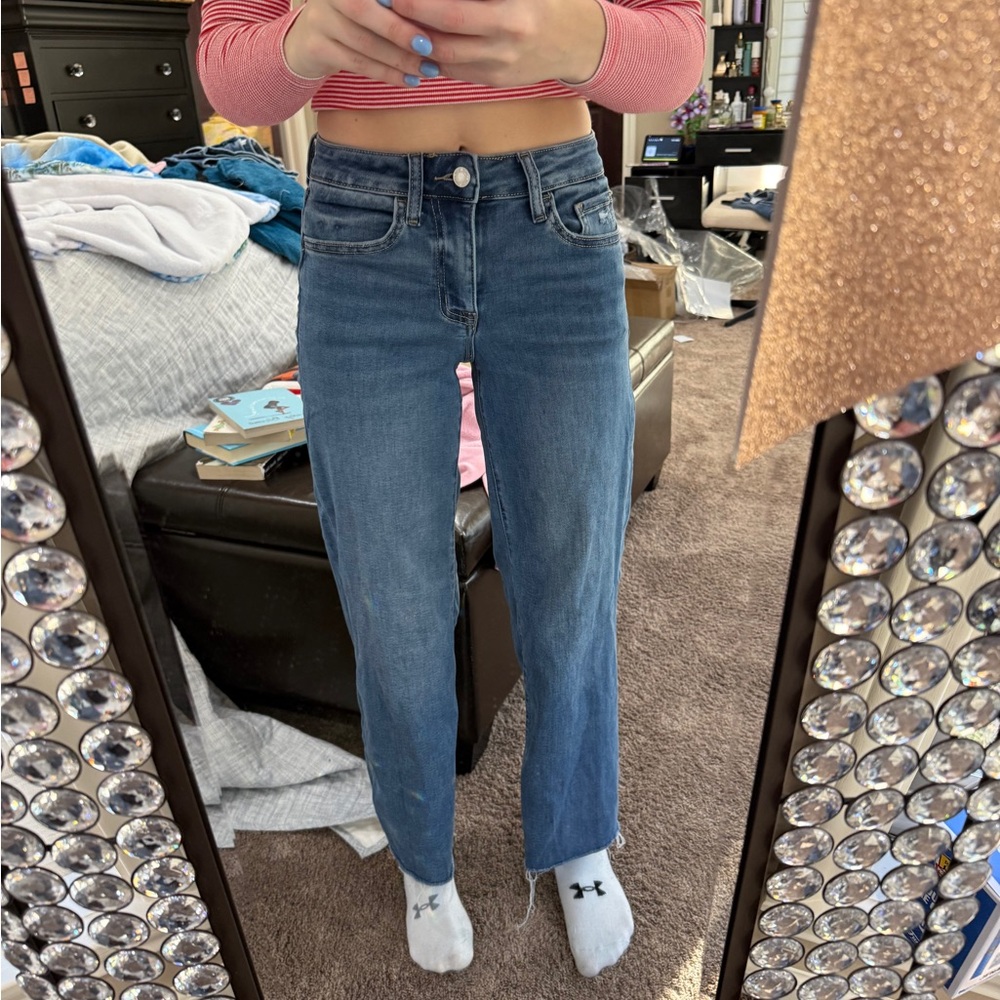 Stylish Blue Flare Women's Jeans
